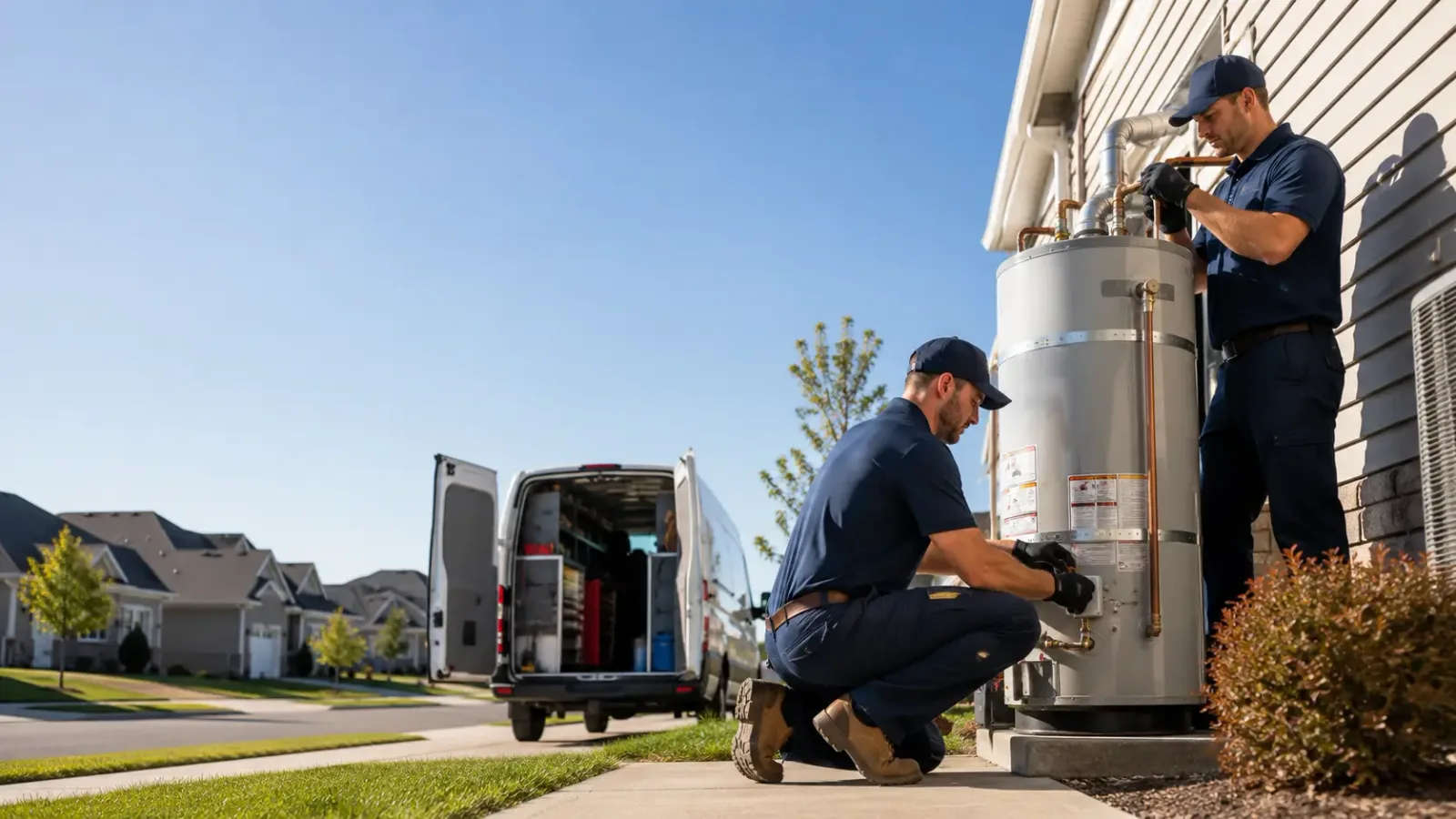Water Heater Installation in New Hudson, MI